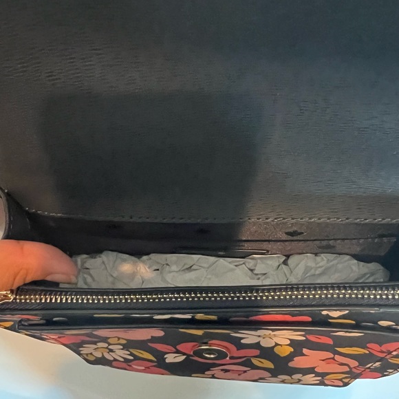 NWT Floral Kate Spade Remi Flap Chain Crossbody - Picture 5 of 9